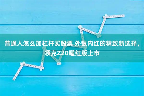 普通人怎么加杠杆买股票 外银内红的精致新选择，领克Z20曜红版上市
